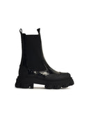Ganni'Cocco'Black Lear Blend Polacchino