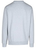 Maison Kitsuné 'Fox Head' Grey Cotton Sweatshirt