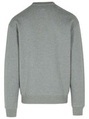 Maison Kitsuné 'Rambling Fox' Grey Cotton Sweatshirt