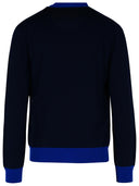 Maison Kitsuné Navy Wool Cardigan