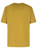 Maison Kitsuné 'Falling' Brown Cotton T Shirt