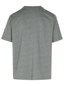 Maison Kitsuné 'Rambling Fox' Grey Cotton T Shirt