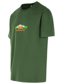 Maison Kitsuné Green Cotton T Shirt