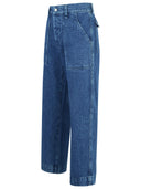 Maison Kitsuné „Workwear” Blue Denim Dżinsy