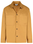 MAISON KITSUNÉ 'Over' BEIGE COTON SHIRT