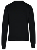 Maison Kitsuné 'Fox Head' Black Cotton Sweatshirt