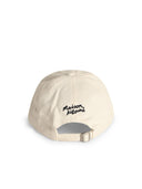 Maison Kitsuné White Cotton Cap