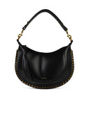 Isabel Marant 'Naoko' Black Lear Crossbody Bag