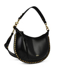 Isabel Marant 'Naoko' Black Lear Crossbody Bag