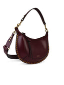 Isabel Marant 'Naoko' Bourgogne Lear Crossbody Bag