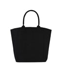 Isabel Marant 'Venky' Black Cotton Shopping Bag