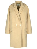 Isabel Marant Efegozi' Beige Cotton Coat