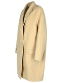 Isabel Marant Efegozi' Beige Cotton Coat