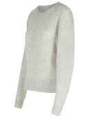 Isabel Marant „Lusia” jasnoszary kaszmirowy sweter