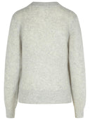 Isabel Marant „Lusia” jasnoszary kaszmirowy sweter