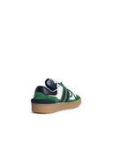 Lanvin 'Clay' Green Lear Blend Sneakers
