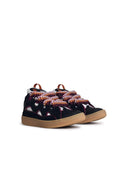 Lanvin 'Curb' Black Lear Blend Sneakers