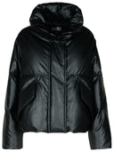 MM6 Maison Margiela Black Viscose Blend Down Jacket