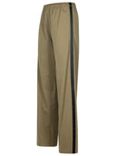 Mm6 Maison Margiela Green Polyester Blend Trousers