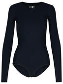 MM6 Maison Margiela Black Polyamid Blend Bodysuit