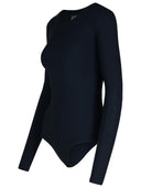 MM6 Maison Margiela Black Polyamid Blend Bodysuit