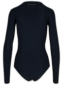 MM6 Maison Margiela Black Polyamid Blend Bodysuit