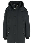 Moose Knuckles 'Granite Peak' Black Polyester Parka