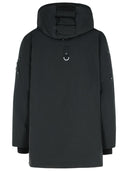 Moose Knuckles 'Granite Peak' Black Polyester Parka