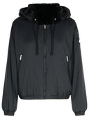 Moose Knuckles 'Eaton Bunny' Black Polyester Down Jacket
