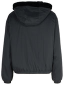 Moose Knuckles 'Eaton Bunny' Black Polyester Down Jacket