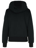 Moose Knuckles 'Classic Bunny' Black Cotton Blend Sweatshirt