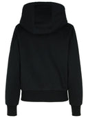 Moose Knuckles 'Classic Bunny' Black Cotton Blend Sweatshirt