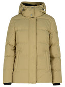Giacca di nylon beige nuvola di moose knuckles