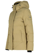Giacca di nylon beige nuvola di moose knuckles