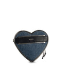 Moschino Blue Denim Crossbody Bag