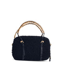 Borsa in poliestere nero "morbido" Moschino