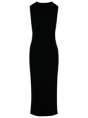 Moschino White Virgin Wool Dress