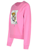 Moschino Pink Cotton Sweatshirt