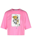 Moschino Pink Cotton T Shirt