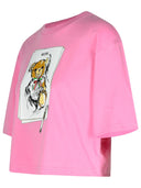 Moschino Pink Cotton T Shirt