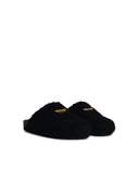 Moschino Black Lear Blend Slippers
