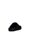 Moschino Black Lear Blend Slippers