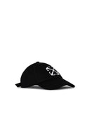 Off White 'Arrow' Black Cotton Baseball Cap