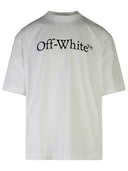 Off White 'Big Bookish' White Cotton T Shirt