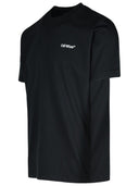 Off White 'Windy Arrow' Black Cotton Thirt