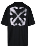Off White 'Vanish Arrow' Black Cotton T Shirt