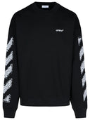 Off White 'Pixel Skate' Black Cotton Sweatshirt