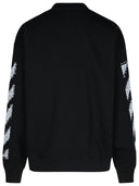 Off White 'Pixel Skate' Black Cotton Sweatshirt