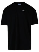 Off White Black Cotton T Shirt