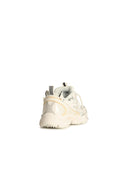 Off White 'Be Right' White Polyester Blend Sneakers